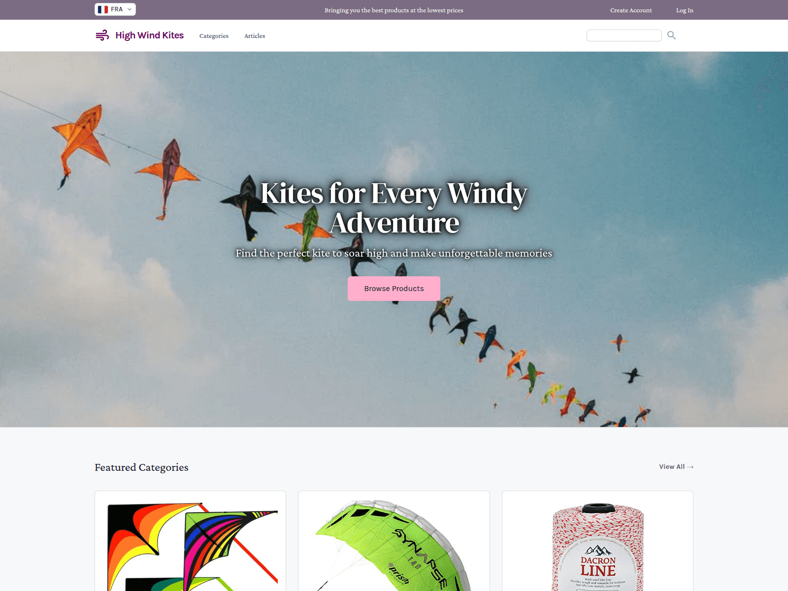 High Wind Kites screenshot