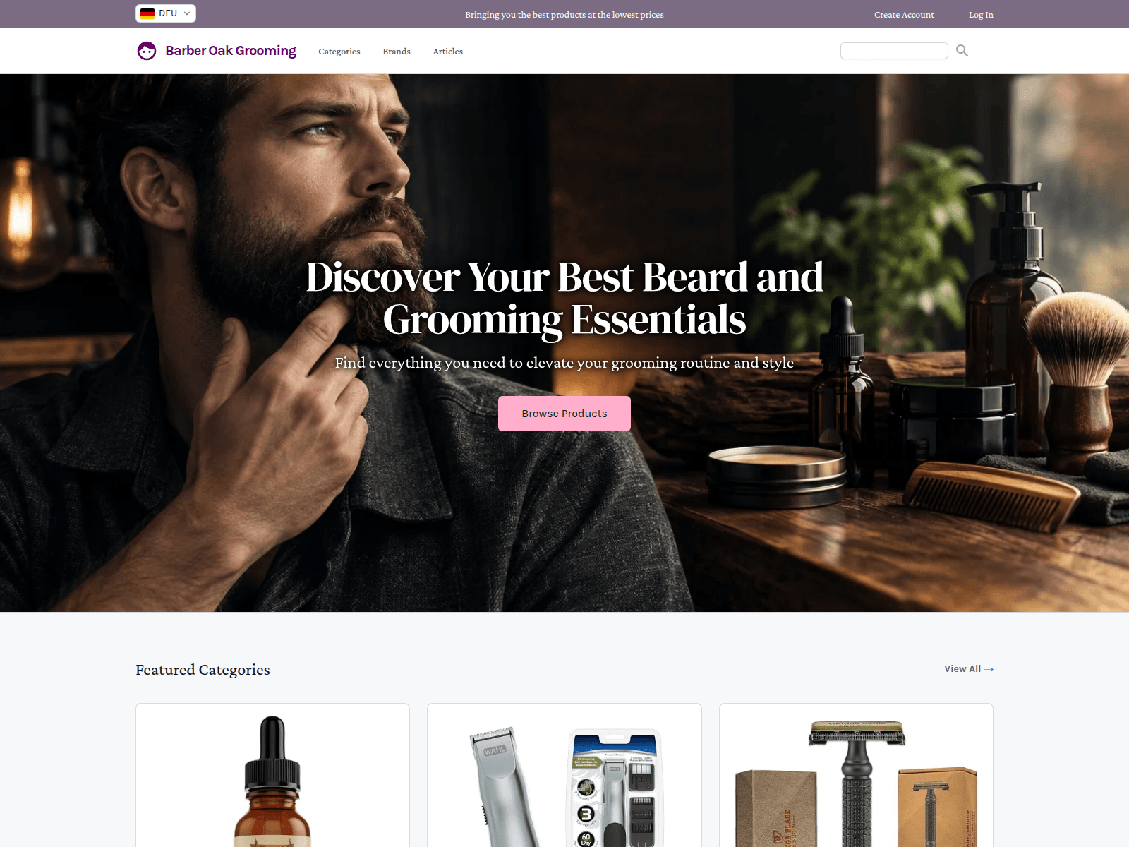 Barber Oak Grooming screenshot