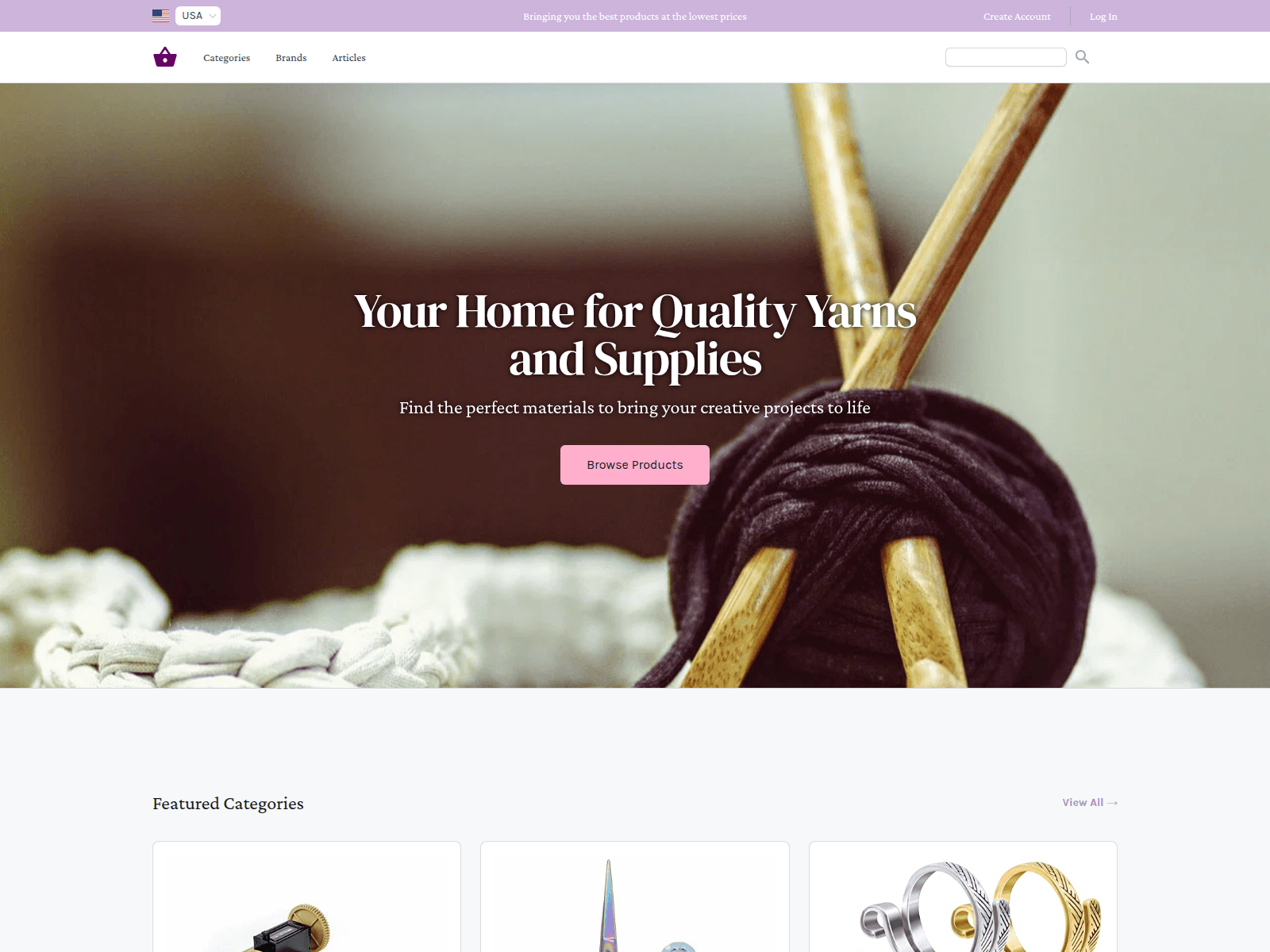 Loop and Hook Yarns screenshot