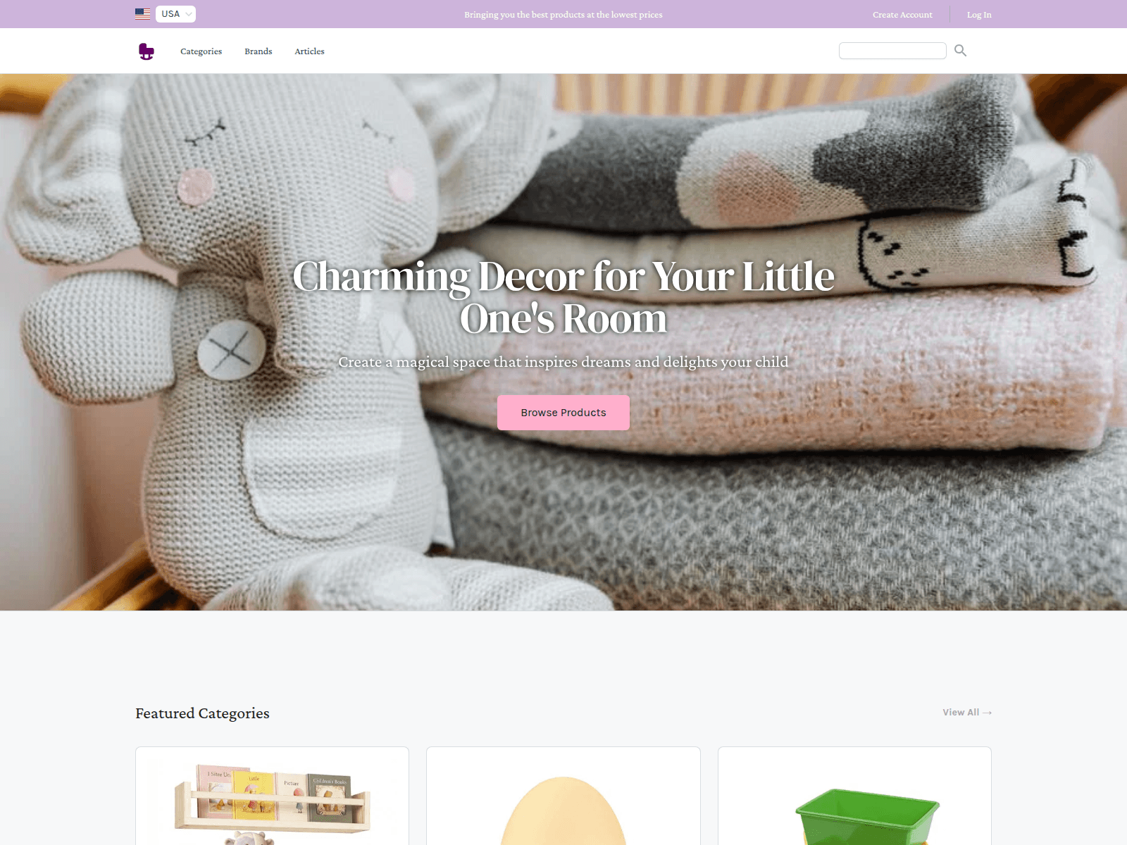 Moonbeam Nursery screenshot