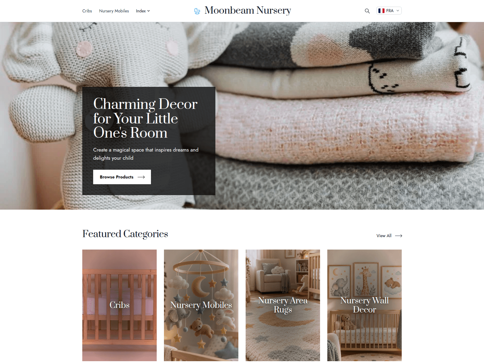 Moonbeam Nursery screenshot