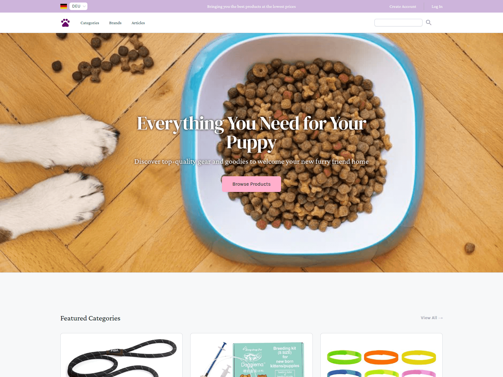 First Paws Puppy Co screenshot