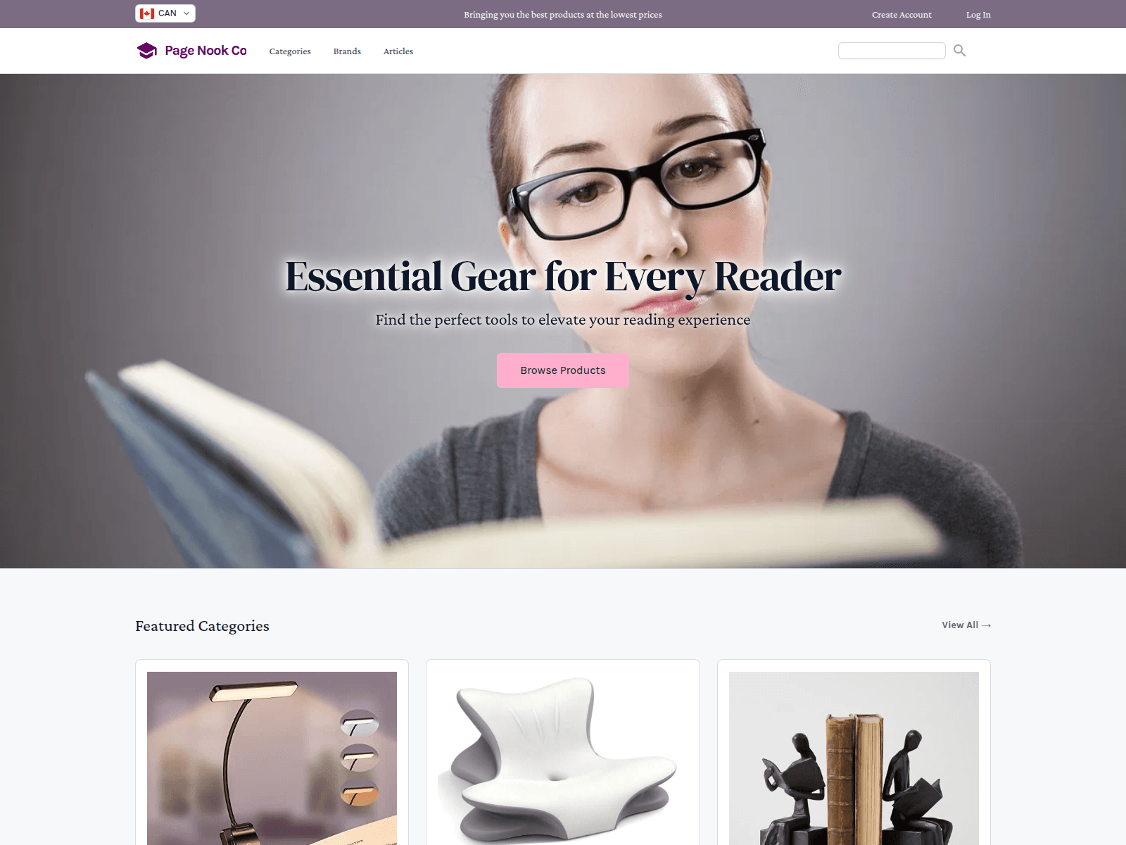Page Nook Co screenshot