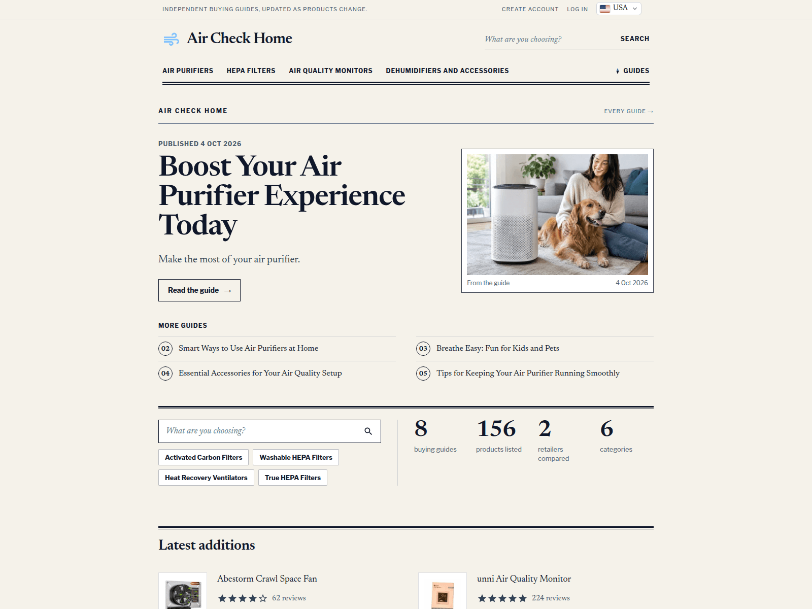 Air Check Home screenshot