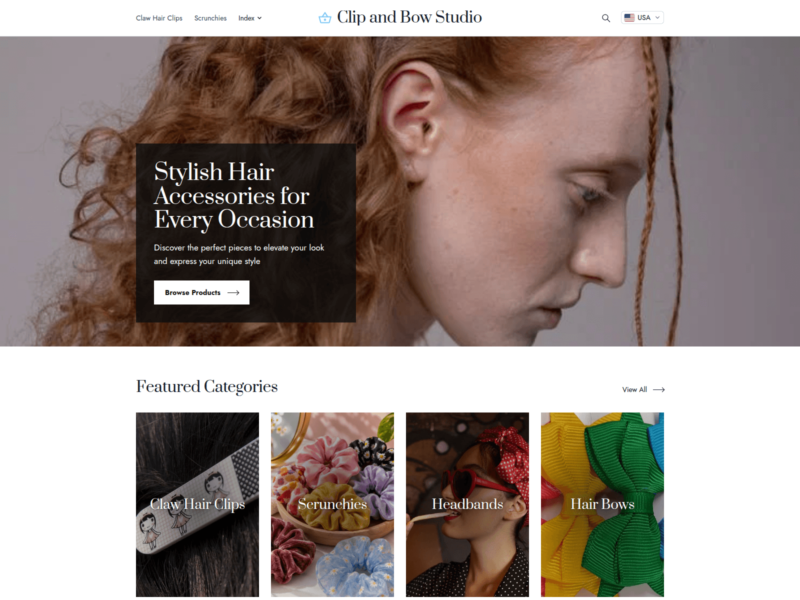 Clip and Bow Studio screenshot