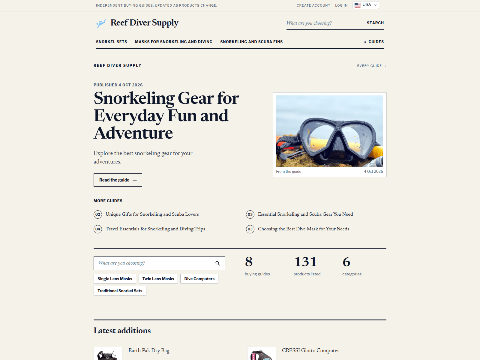 Reef Diver Supply screenshot